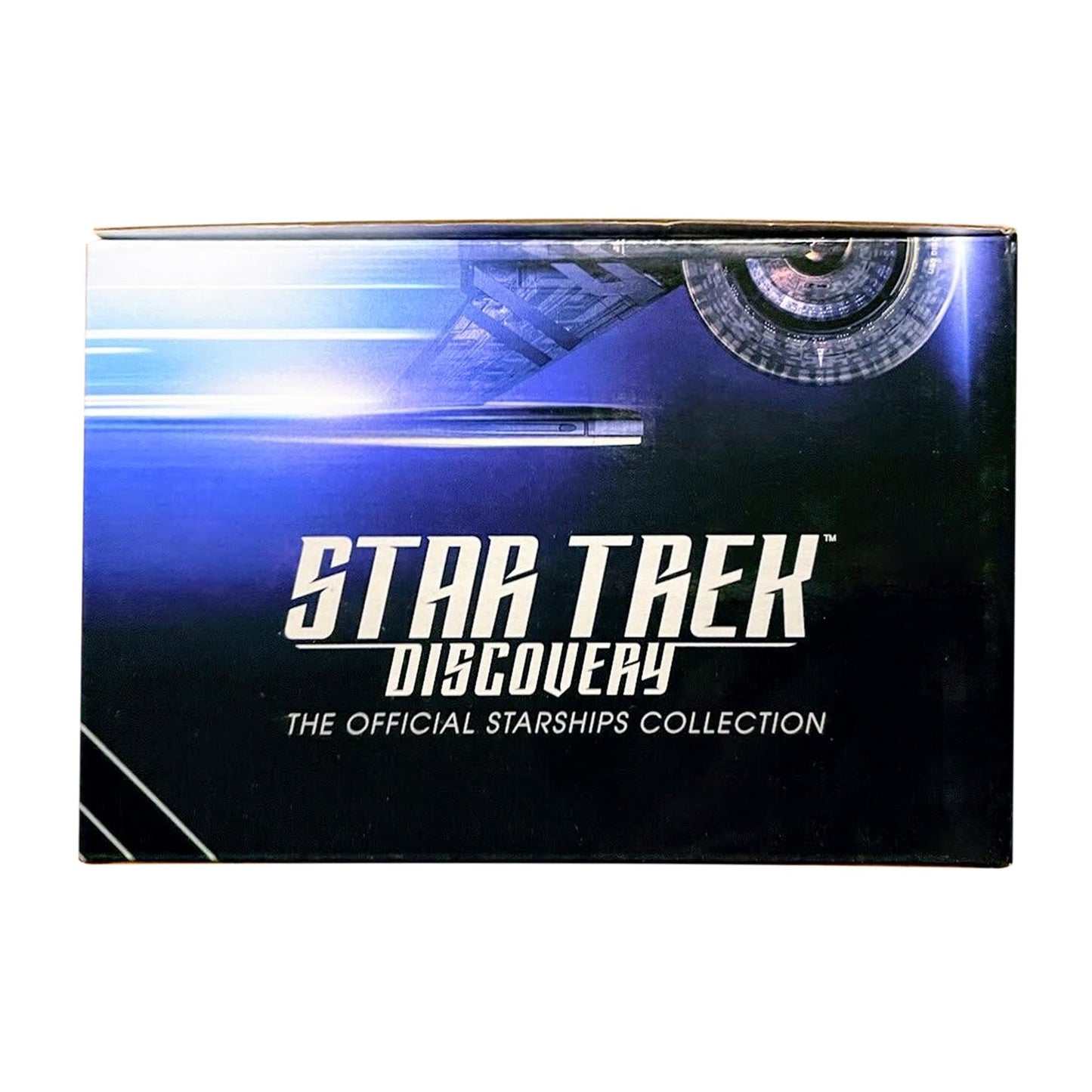 Collector packaging box for the Eaglemoss Star Trek Discovery Klingon QOJ Class ship replica