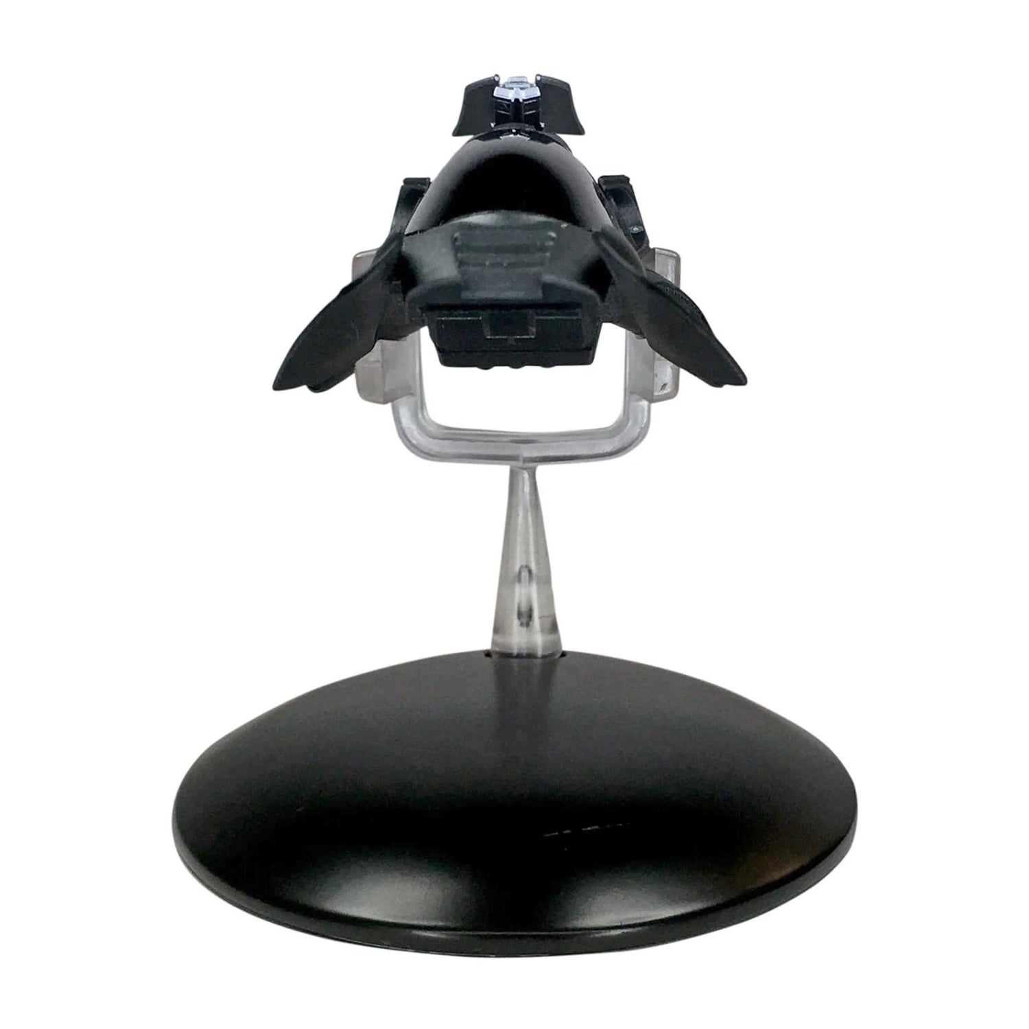 Lifestyle view of the Scorpion starship replica displayed proudly on a collector shelf
