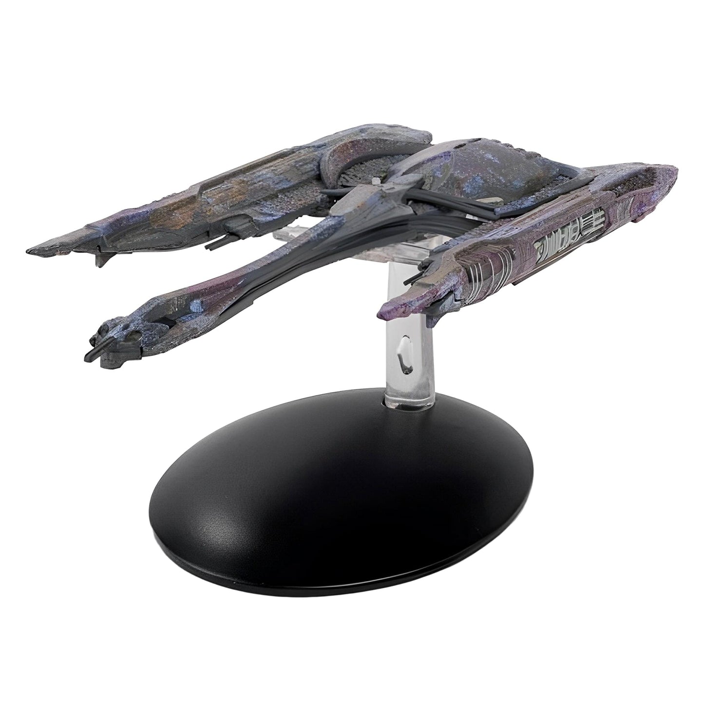 Rear view of the Klingon QOJ Class battle cruiser highlighting engine nacelles and aft hull details