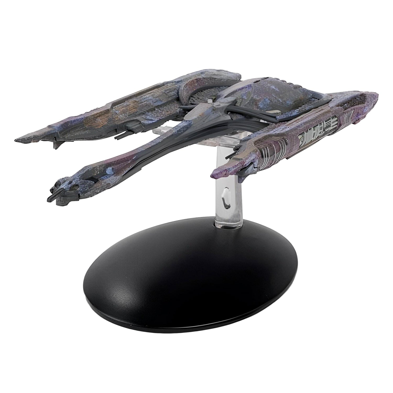 Rear view of the Klingon QOJ Class battle cruiser highlighting engine nacelles and aft hull details