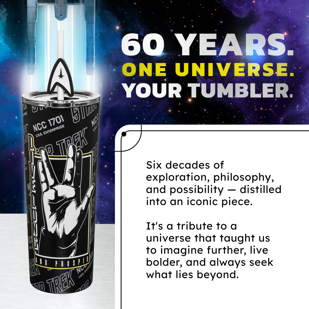 Star Trek LLAP SS Tumbler, 24oz-3