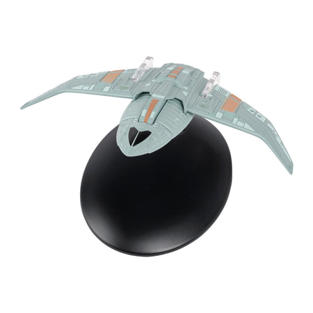 Top-down profile view of the Bajoran Troop Transport model showing hull details