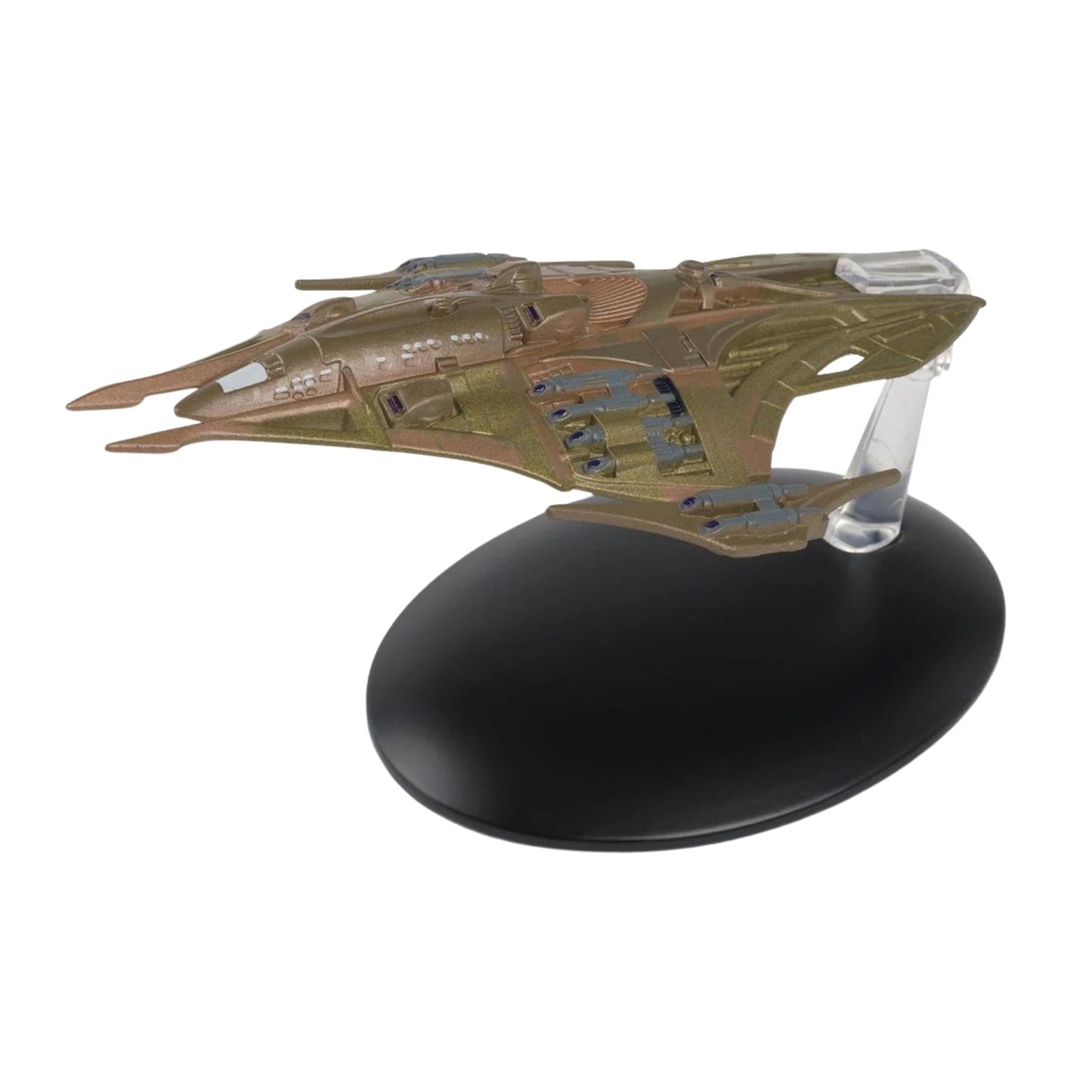 Top-down view of the Lokirrim Fighter showing hull plating and hand-painted details
