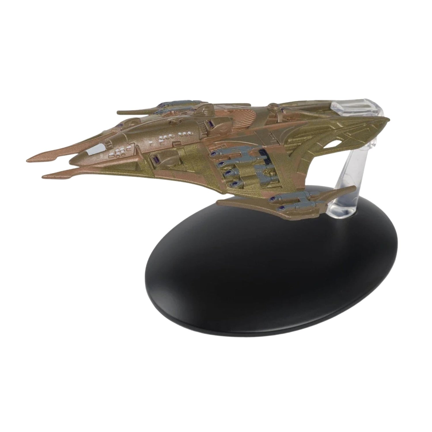 Top-down view of the Lokirrim Fighter showing hull plating and hand-painted details