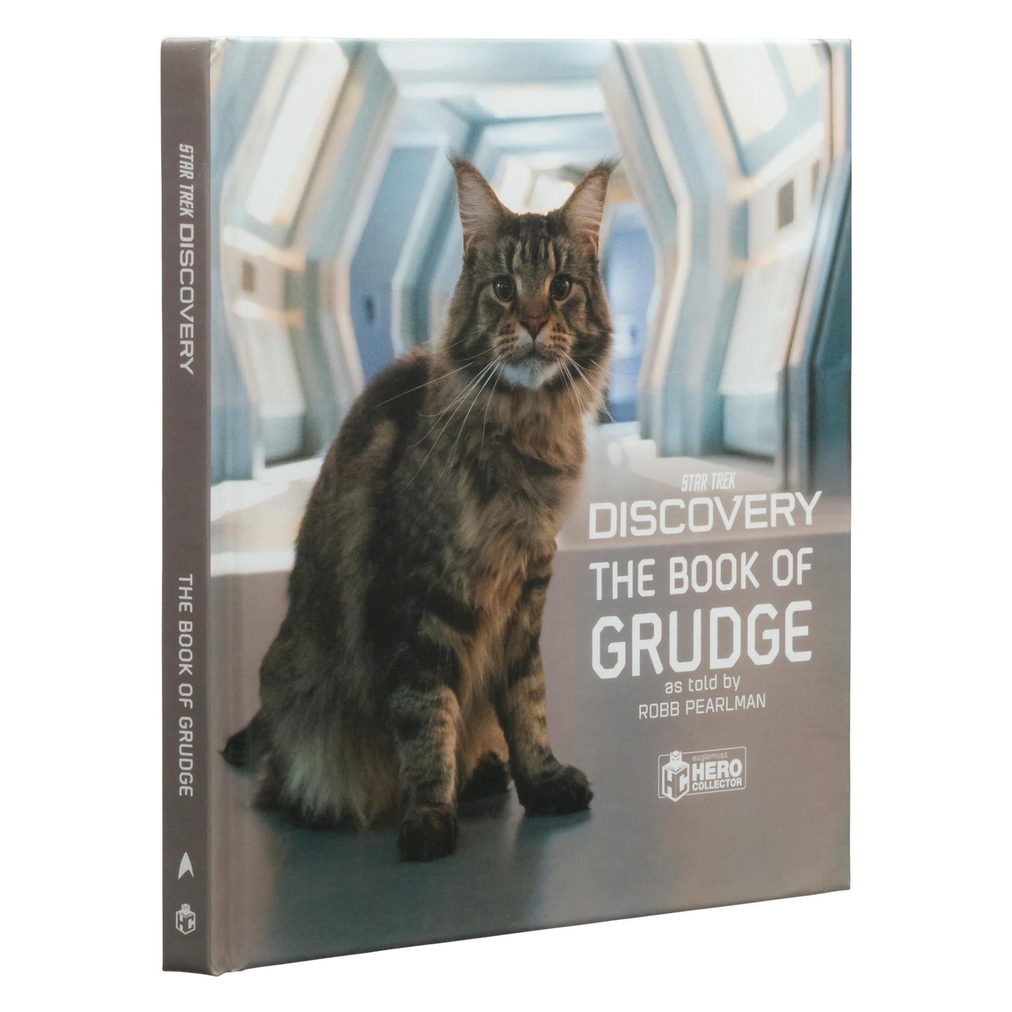 Back cover of The Book of Grudge showing publisher details and official Star Trek branding