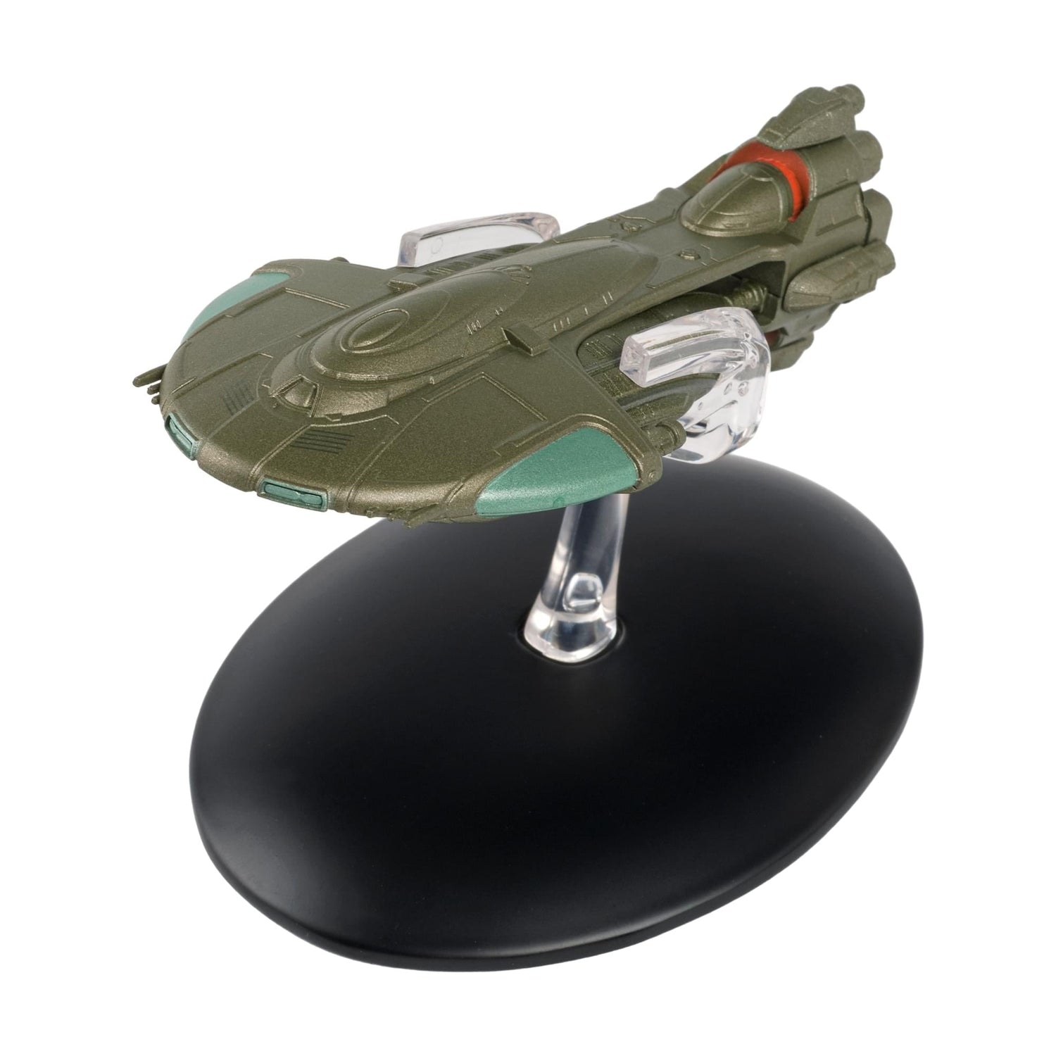Rear view of the Tellarite model showing impulse engine placements and warp nacelle alignment