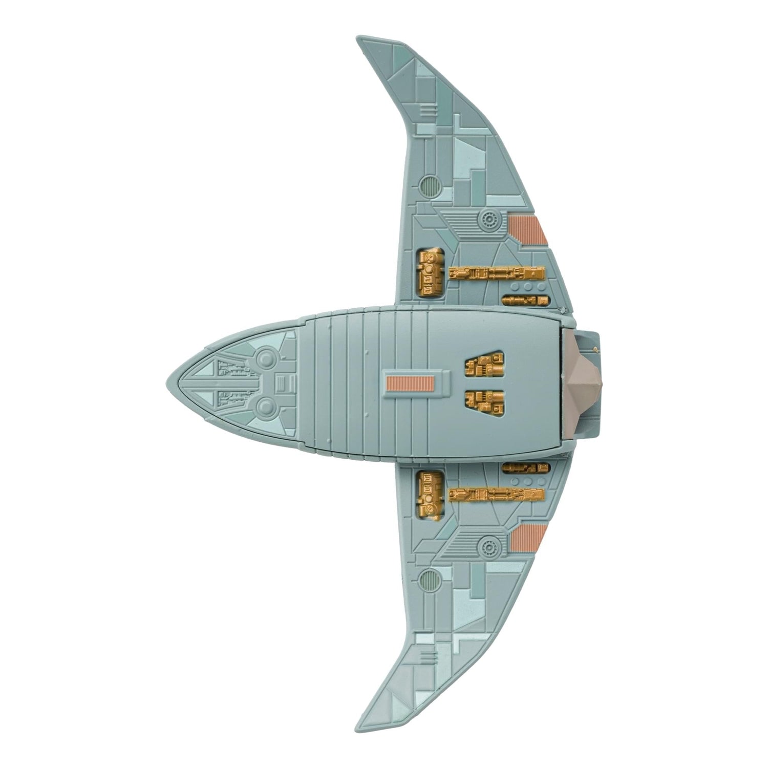 Detailed close-up of the command section and bridge area on the Bajoran transport