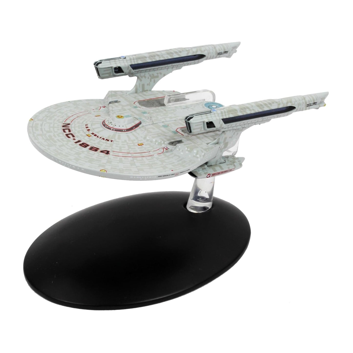 Star Trek U.S.S. Reliant concept starship replica viewed from a three-quarter angle