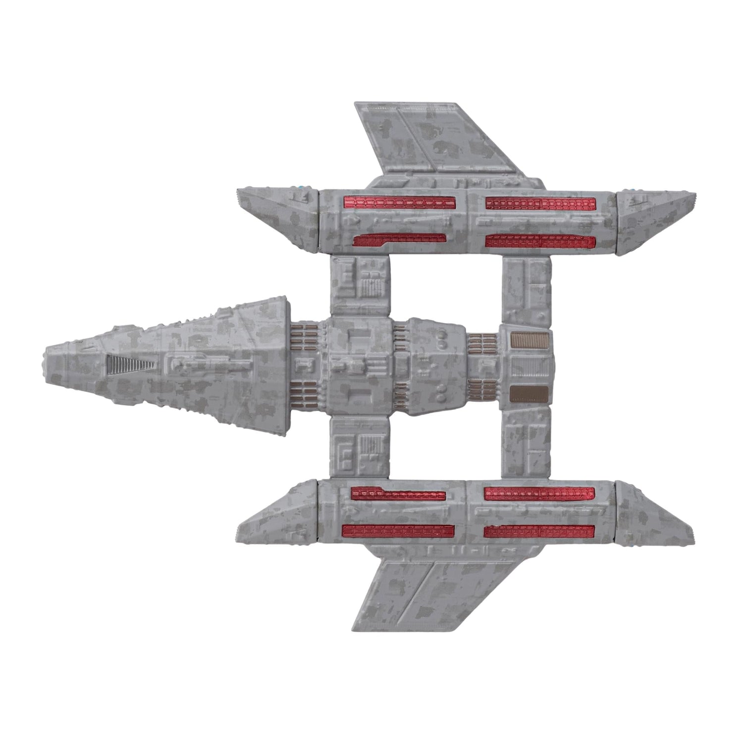 Packaging box for the Eaglemoss Star Trek Tamarian Deep Space Cruiser collectible