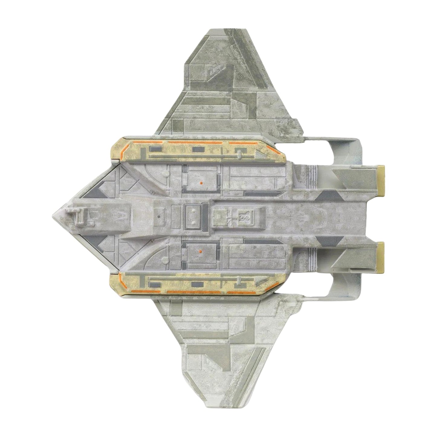 Packaging box for the Star Trek Nightingale starship collectible featuring franchise branding
