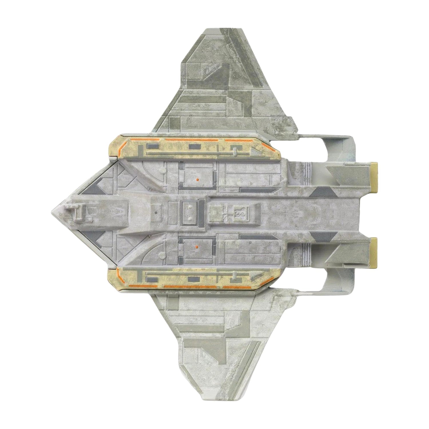 Packaging box for the Star Trek Nightingale starship collectible featuring franchise branding