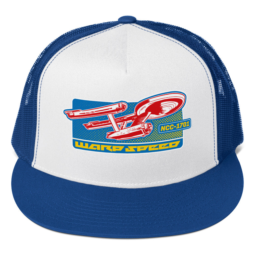 Star Trek Warp Speed Trucker Hat