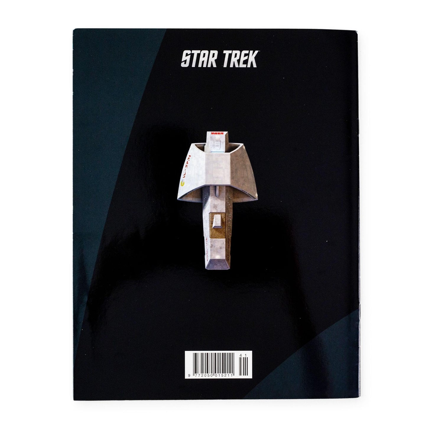 Back cover of the Star Trek collectible magazine featuring publisher and collection details
