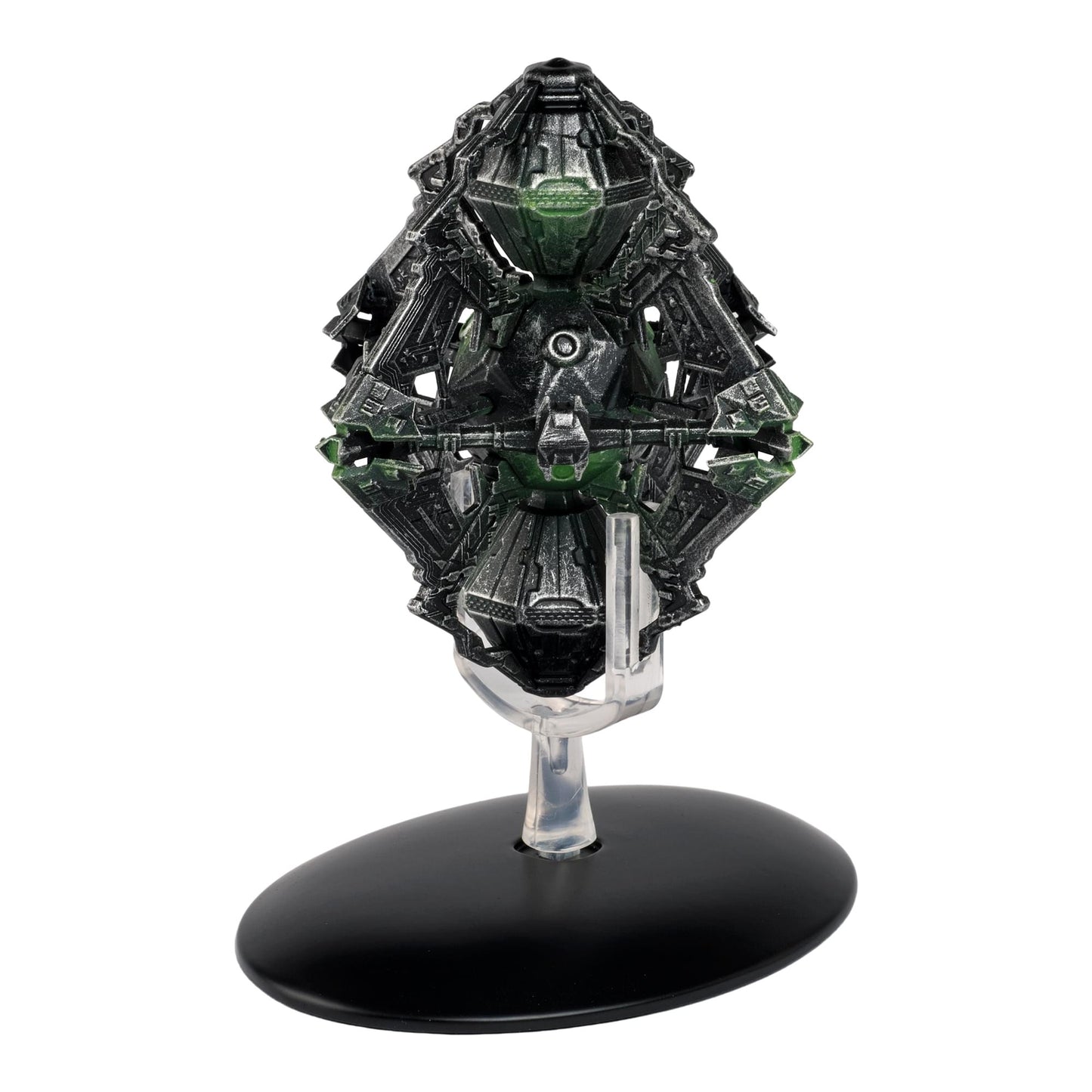 Rear view of the Borg Queen Ship highlighting the propulsion and nacelle configurations
