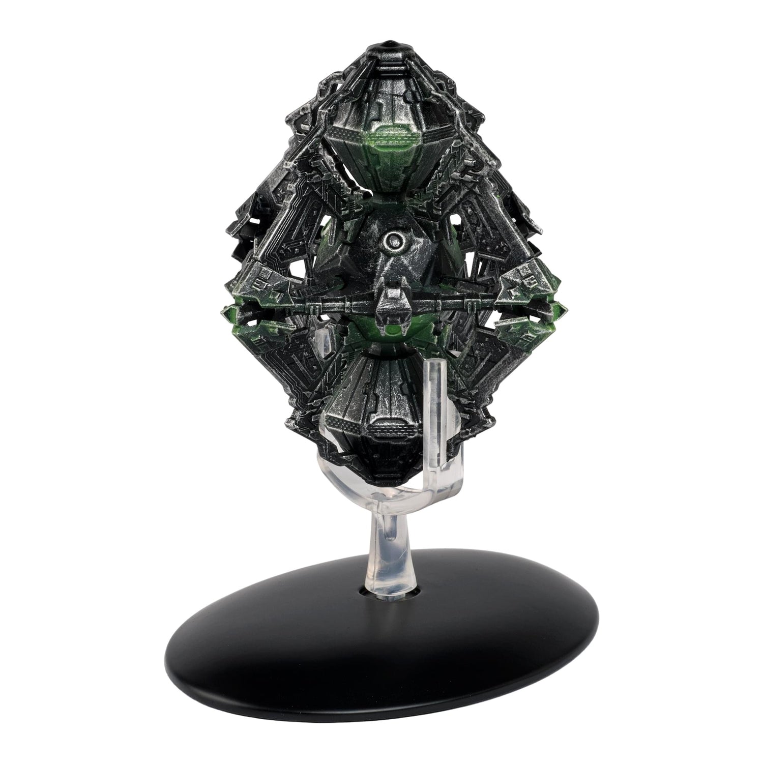 Rear view of the Borg Queen Ship highlighting the propulsion and nacelle configurations