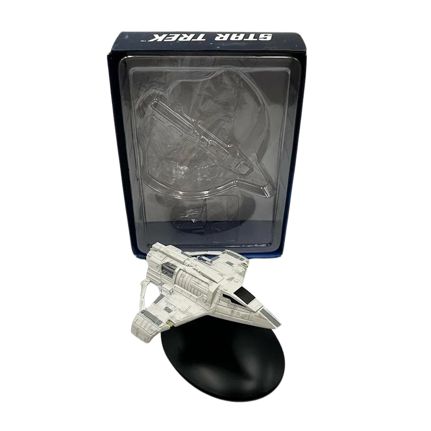 Packaging box for the Eaglemoss Star Trek Kira's Raider collectible replica.