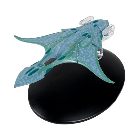 Top-down view showcasing the intricate organic detailing and hull design of the Xindi-Aquatic Cruiser model