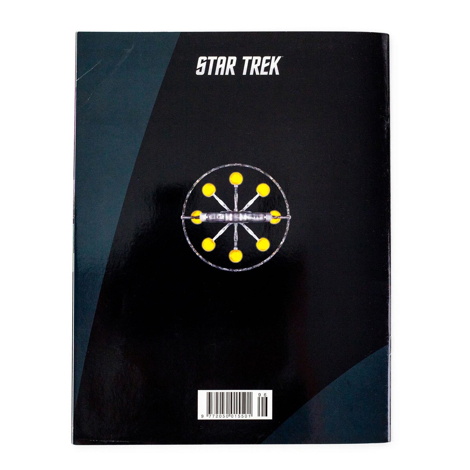 Back cover of the Star Trek Starships magazine with publication details and branding