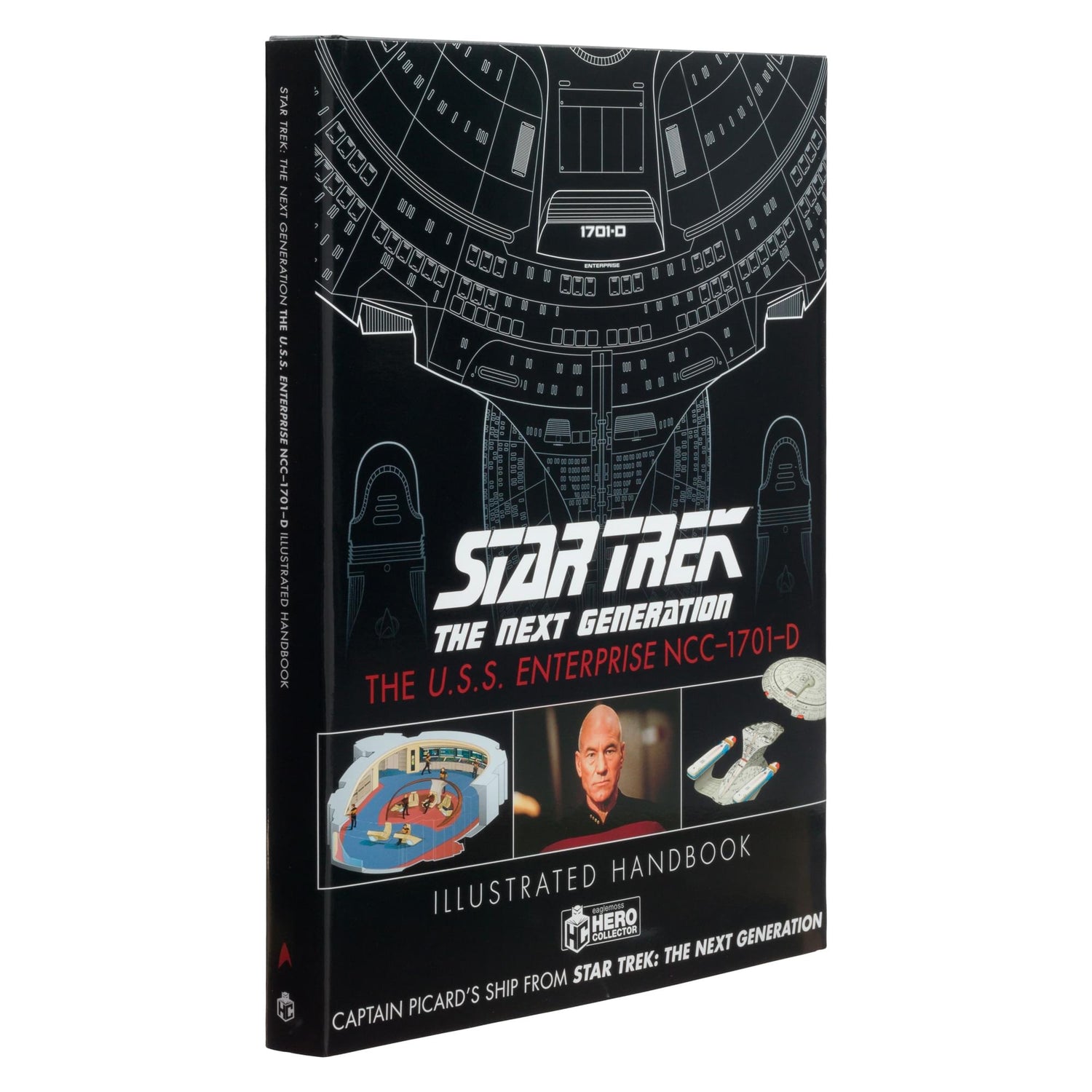 Back cover of the hardcover handbook displaying official series branding and publication details