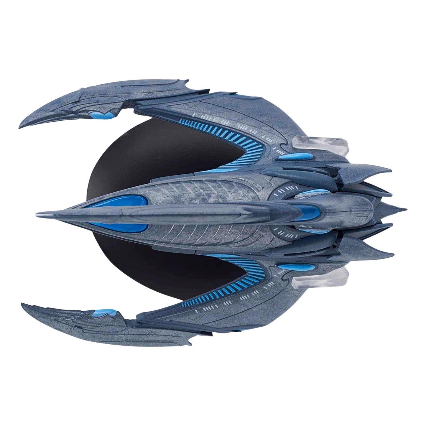 Detailed view of the three primary wing structures showing panel sculpting and color separation