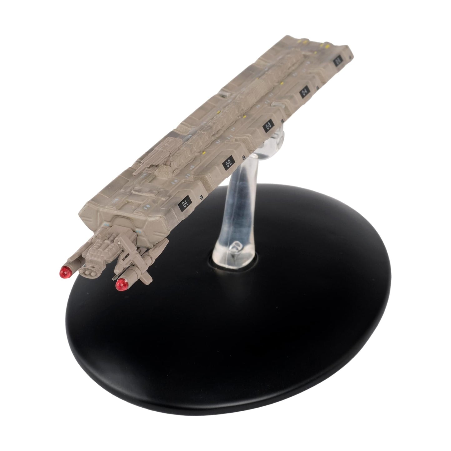 Rear view of the Star Trek ECS Horizon model highlighting impulse engines and registry details