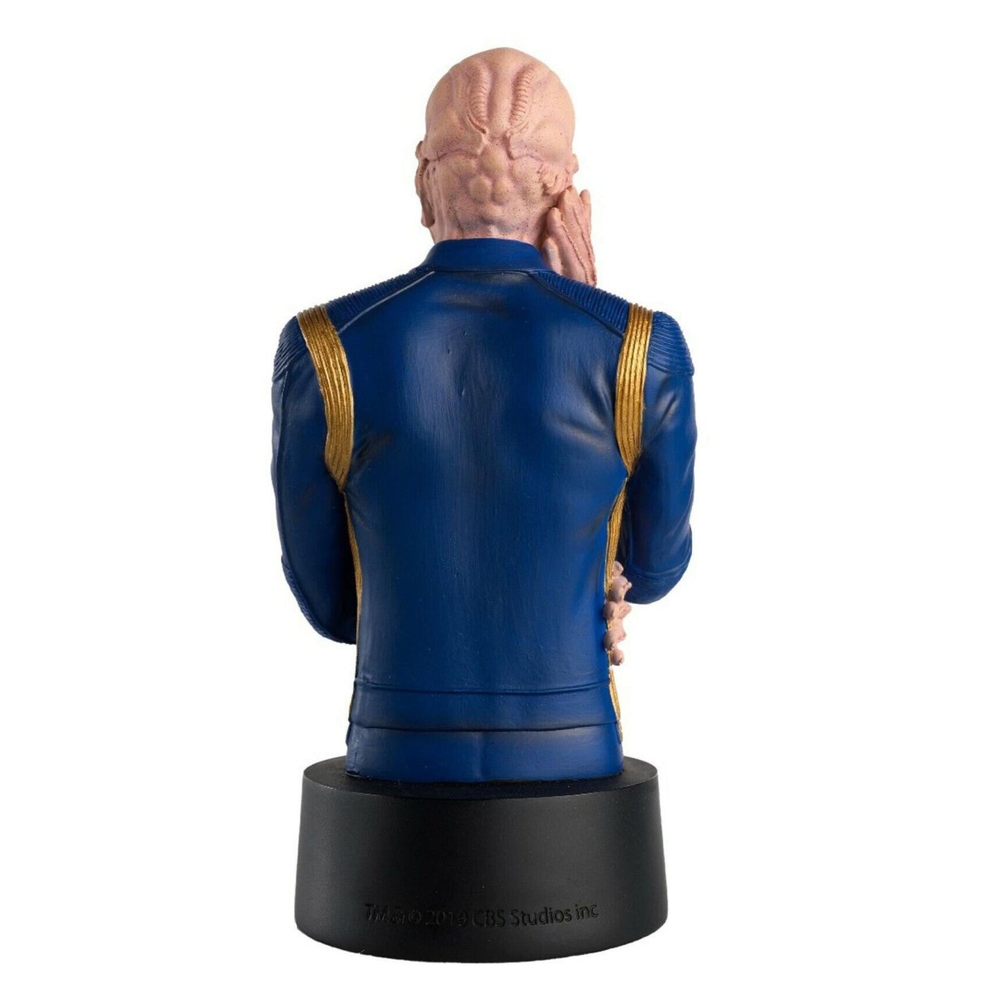 Side profile view highlighting the intricate facial anatomy and physiological details of the Kelpien character