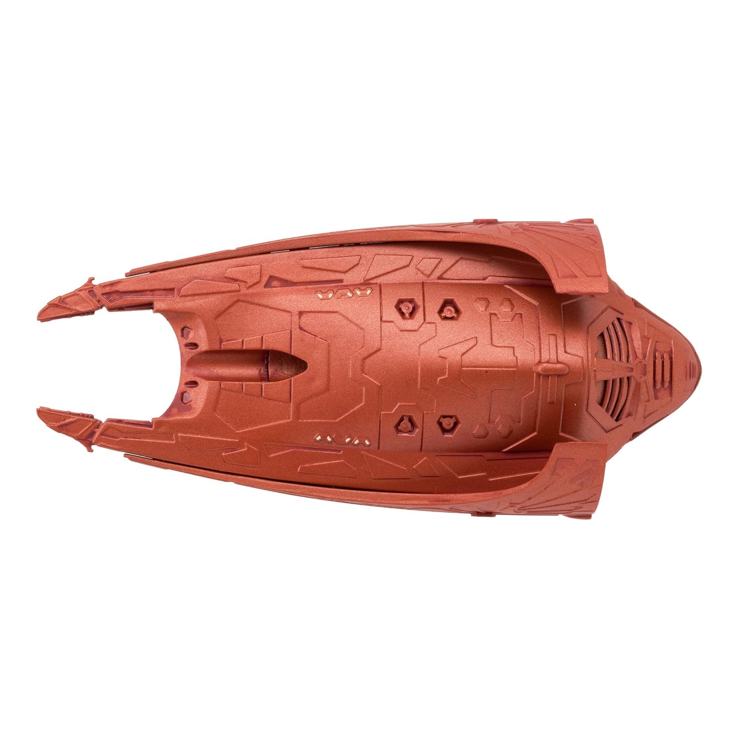 Packaging box art featuring the Vulcan Vahklas starship designation and official logo