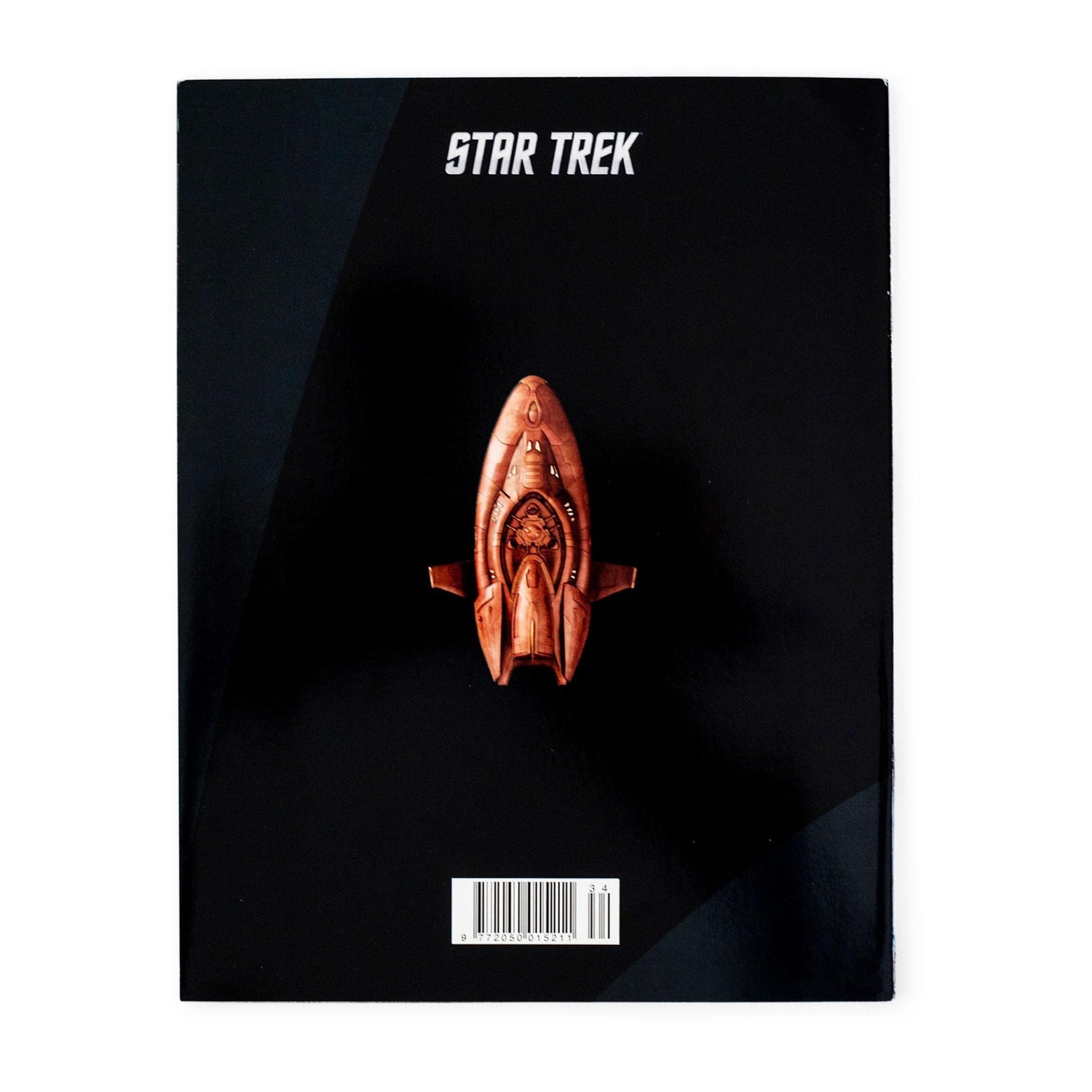 Back cover of the Star Trek Vulcan Survey Ship magazine with official publishing details