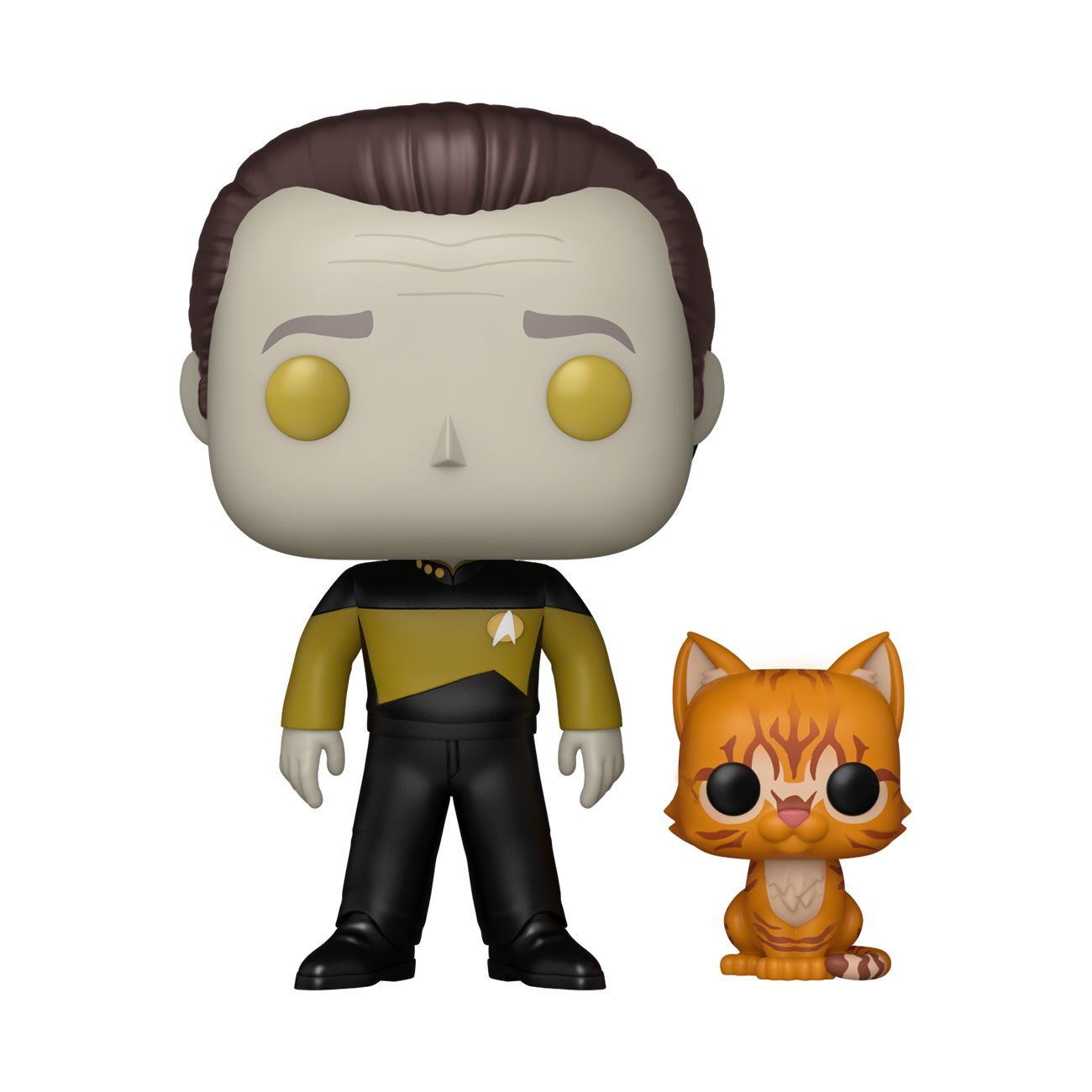 Star Trek: The Next Generation Data with Spot Funko Pop! Figure