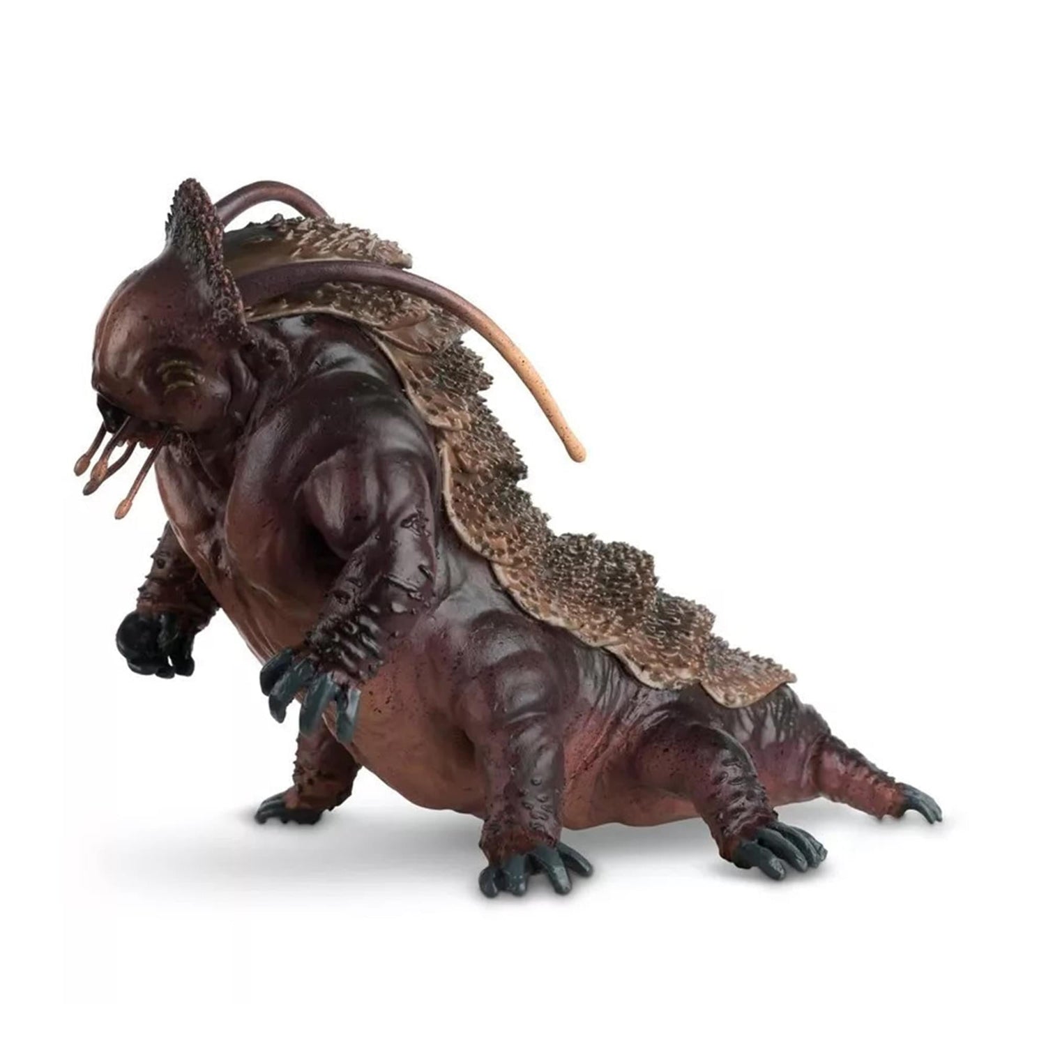 Rear view of the Tardigrade collectible highlighting the organic dorsal ridge and matte finish