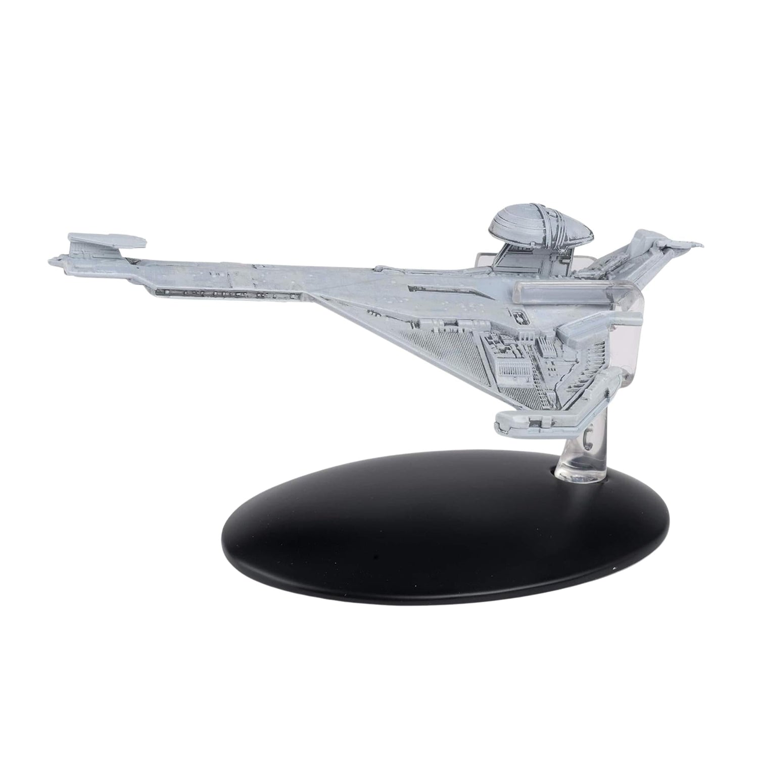 Rear view of the Promellian Battle Cruiser collectible, displaying the engine nacelles and aft hull geometry