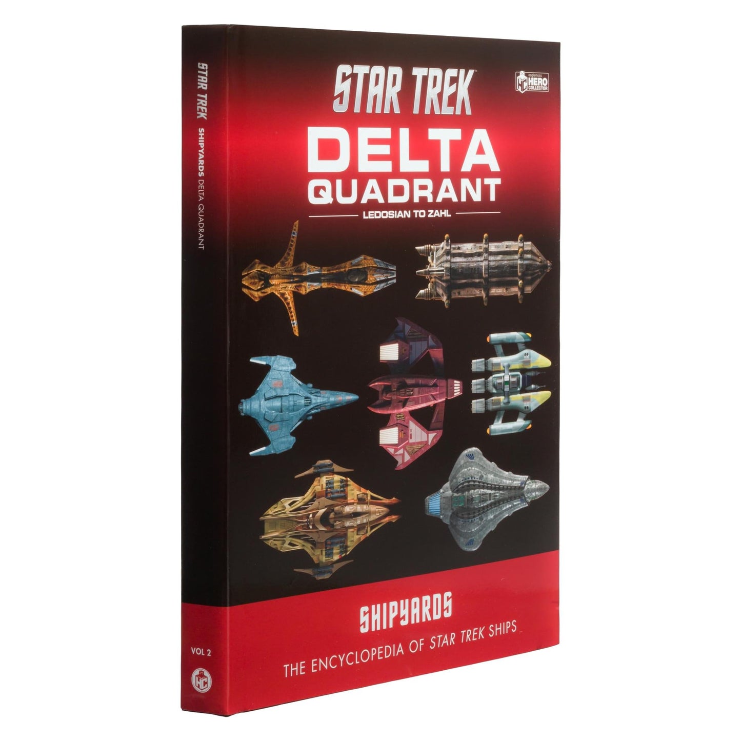 Back cover of the Star Trek reference book displaying a summary of contents and editorial praise