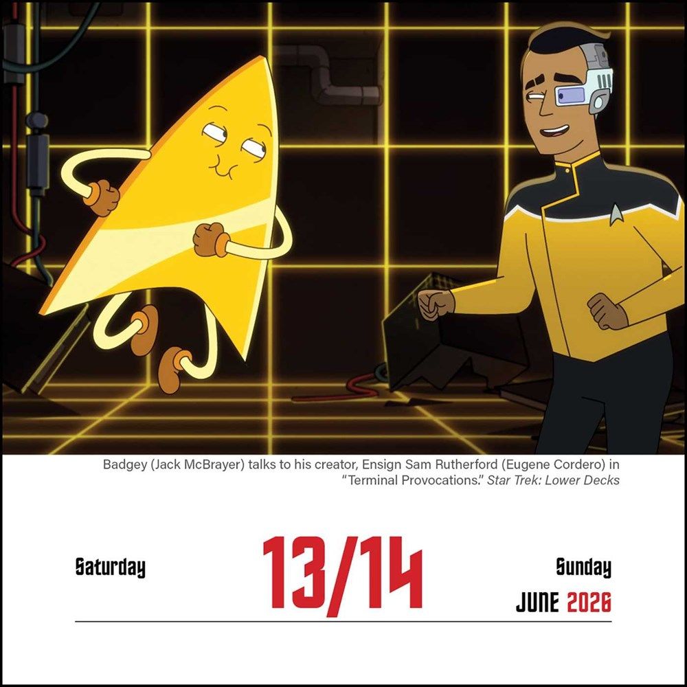 Star Trek Daily 2026 Day-to-Day Calendar