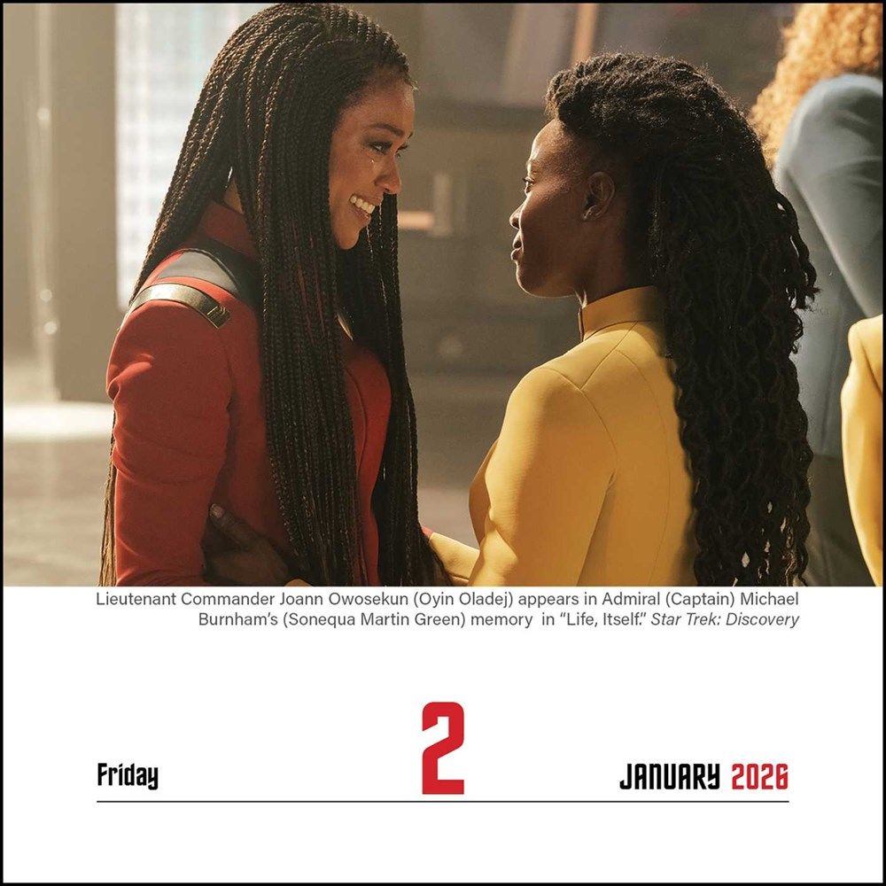 Star Trek Daily 2026 Day-to-Day Calendar