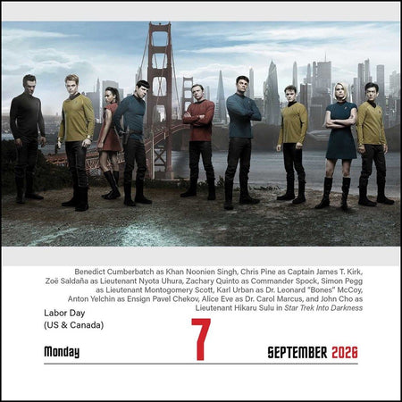 Star Trek Daily 2026 Day-to-Day Calendar