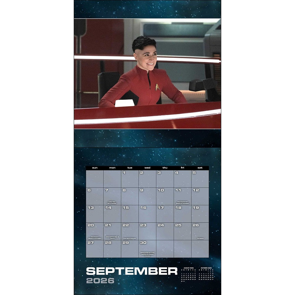 Star Trek: Strange New Worlds 2026 Wall Calendar