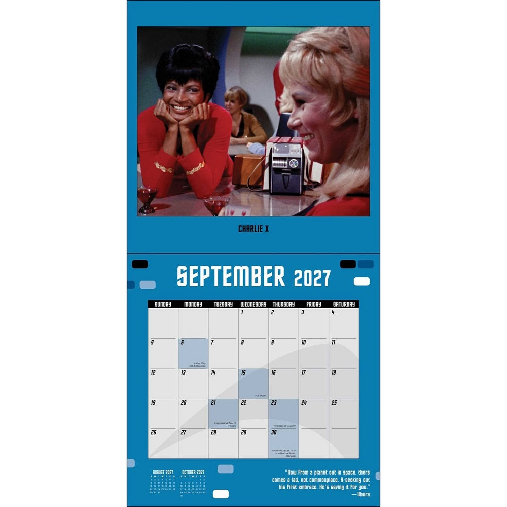 Star Trek 2027 Wall Calendar-2