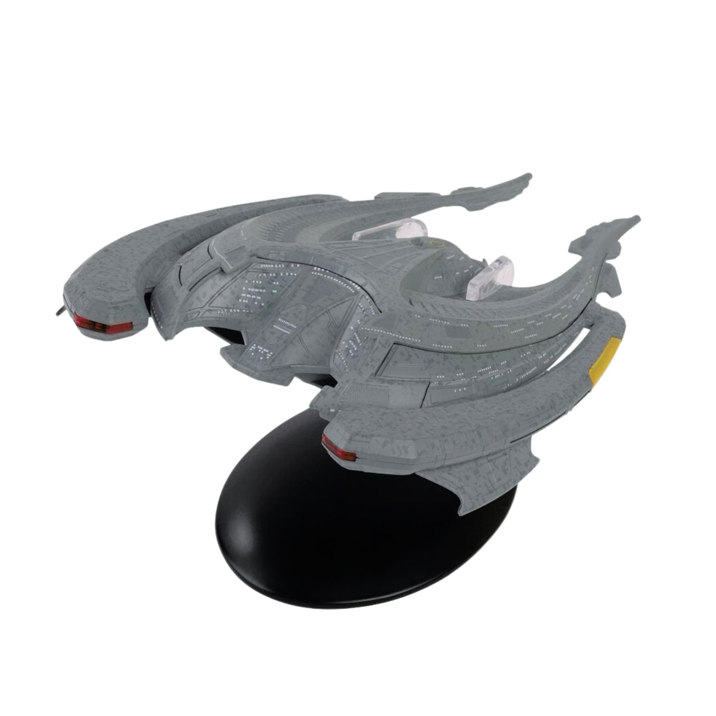 Top-down view highlighting the intricate hull plating and hand-painted details of the S'onar Flagship replica