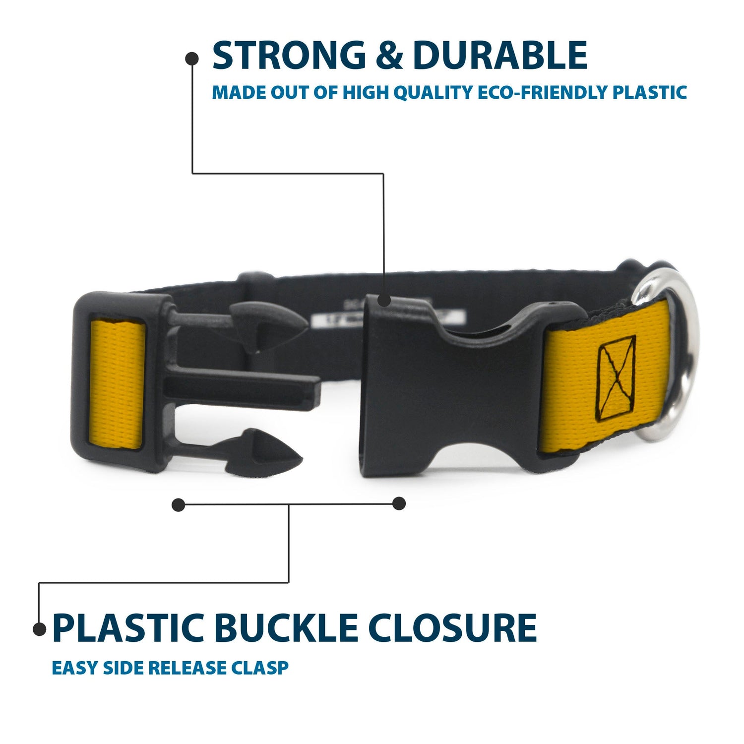 Adjustable strap of the Star Trek Starfleet insignia collar