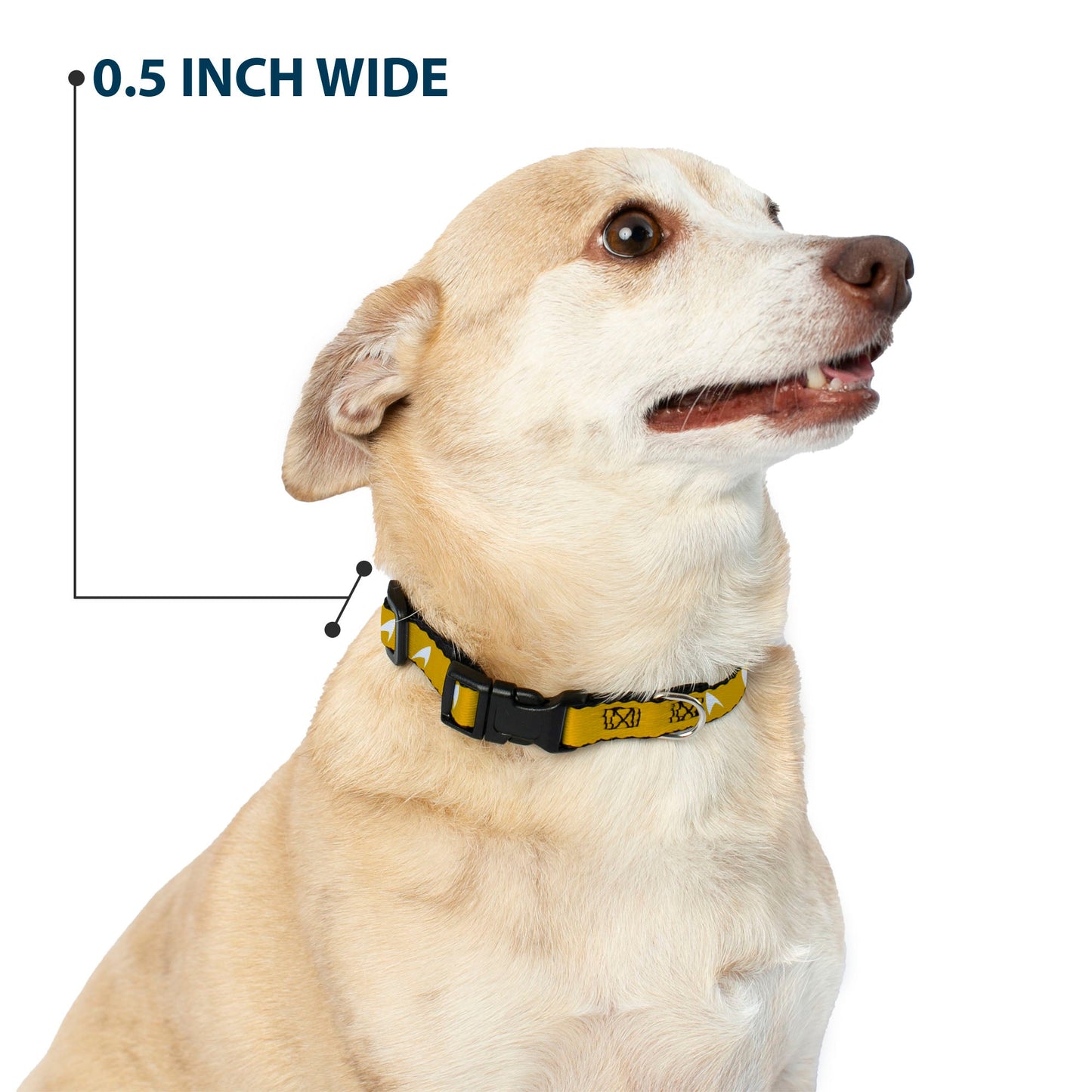 Star Trek Starfleet Insignia Golden Yellow Pet Clip Collar