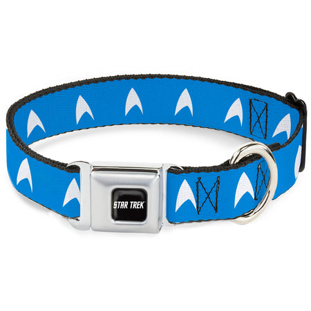 Star Trek Starfleet Insignia Seatbelt Buckle Pet Collar front view