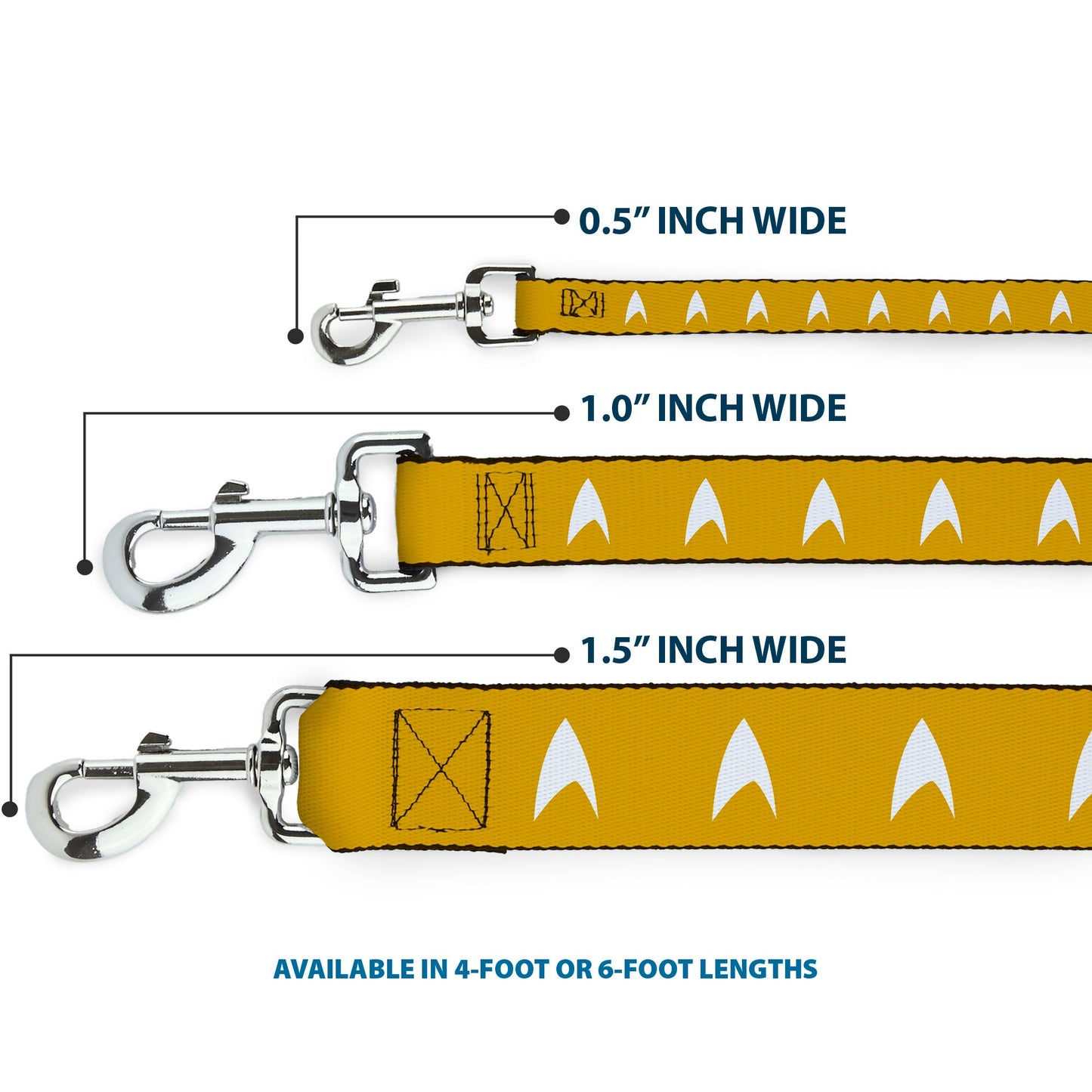 Detailed view of the high-density polyester webbing and insignia pattern