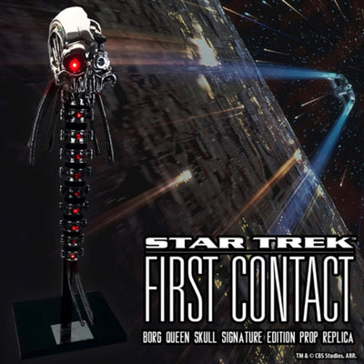 Star Trek: First Contact Borg Queen Skull Signature Edition Prop Replica