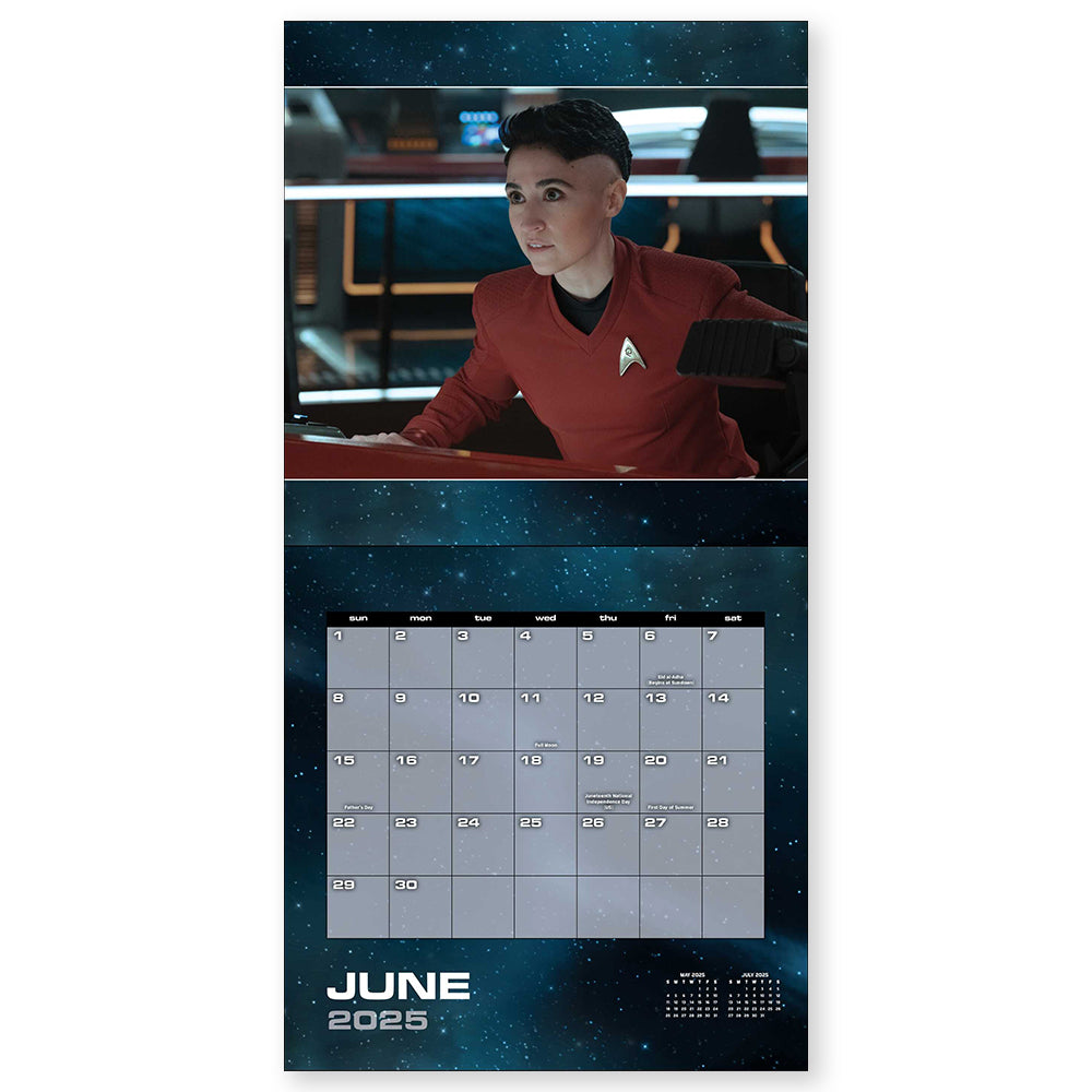 Star Trek: Strange New Worlds 2025 Wall Calendar