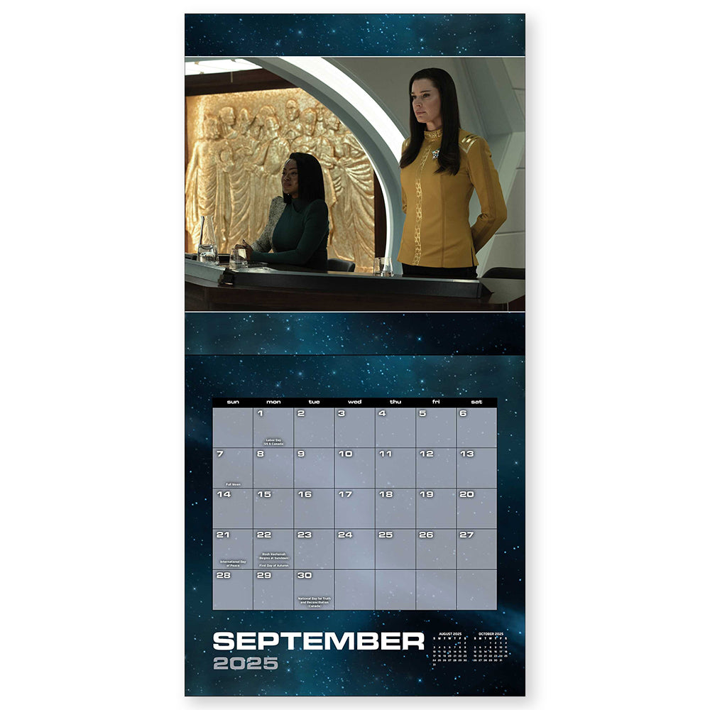 Star Trek: Strange New Worlds 2025 Wall Calendar