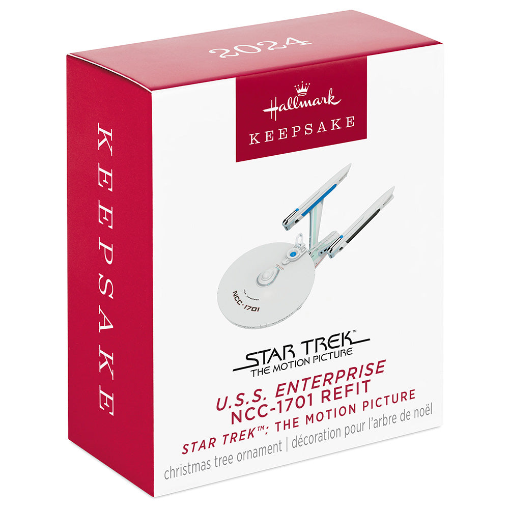 Star Trek: The Motion Picture U.S.S. Enterprise NCC-1701 Refit Hallmark Keepsake Ornament