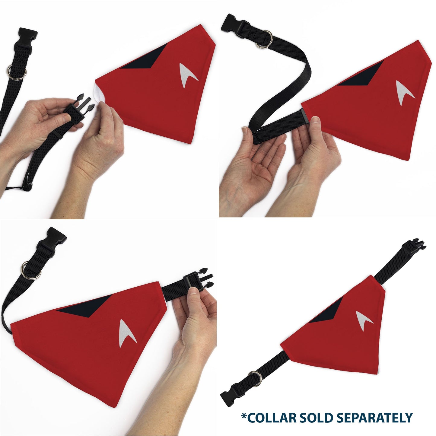 Star Trek Original Series Red Uniform pet accessory by Buckle-Down