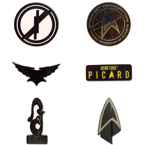 Star Trek Picard Mystery Enamel Pin Blind Box | Star Trek Shop