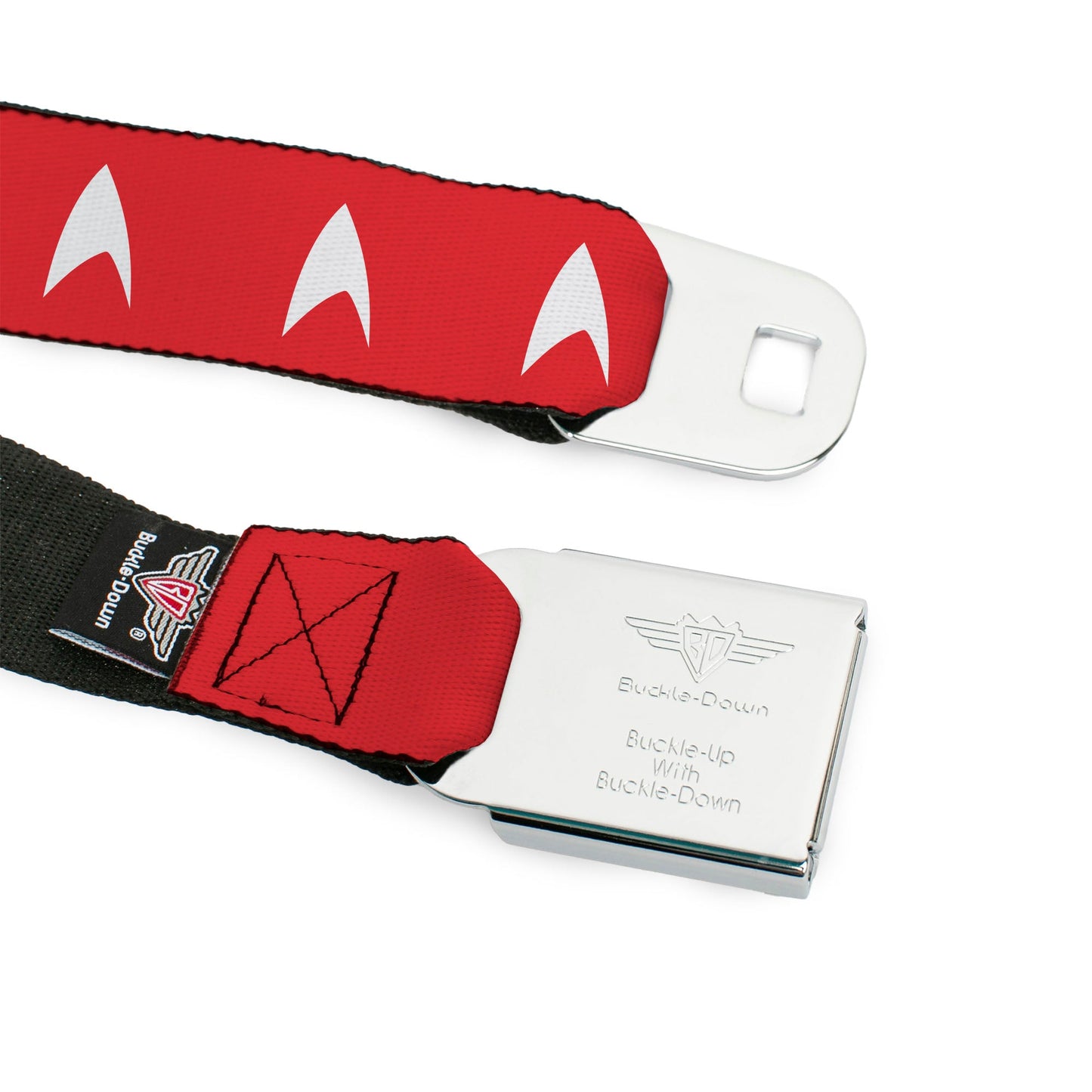Star Trek Text Logo & Starfleet Insignia Seatbelt Belt