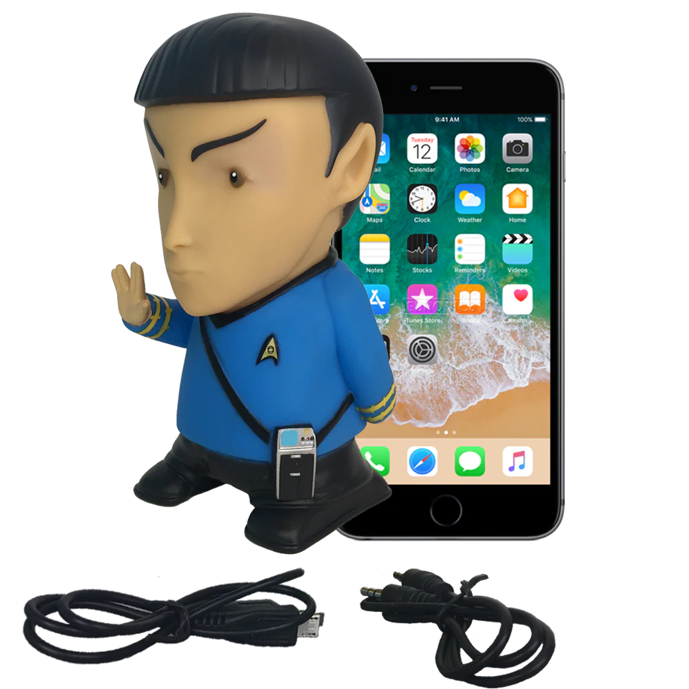 Star Trek: The Original Series Vinyl Mr. Spock Bluetooth Speaker